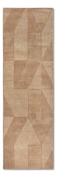 Passatoia beige in lana tessuta a mano 80x250 cm Ursule - Villeroy&Boch