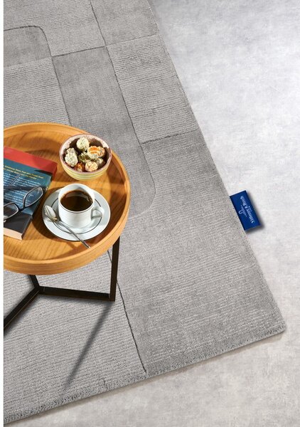 Tappeto grigio in lana tessuto a mano 120x170 cm Charlotte - Villeroy&Boch