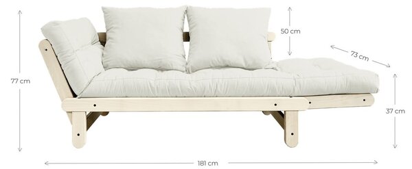 Divano variabile Naturale Chiaro/Beige Beat - Karup Design