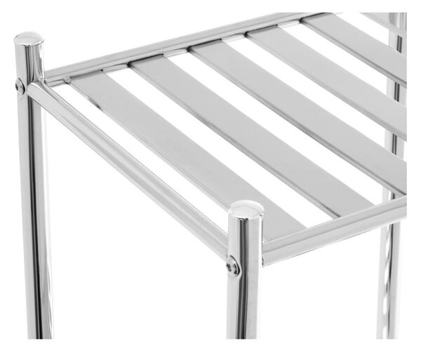 Mensola da bagno in argento 33x78 cm - Premier Housewares