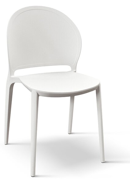 Sedia <b>Stefania bianco set da 4 sedie</b>