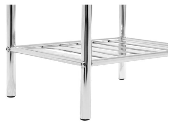 Mensola da bagno in argento 33x78 cm - Premier Housewares