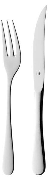 Set di 6 posate da bistecca in confezione di legno Cromargan - WMF