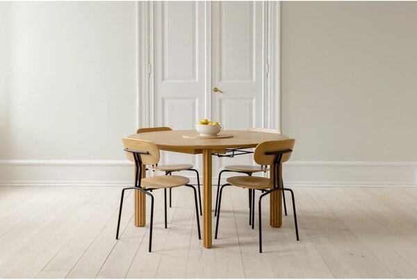 Sedia da pranzo nero-antracite Curious - UMAGE