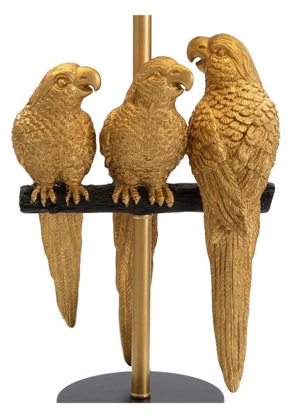 Lampada da tavolo nera Parrots - Mauro Ferretti