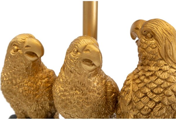 Lampada da tavolo nera Parrots - Mauro Ferretti