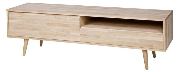 Tavolo TV in legno di quercia con Tygo - WOOOD