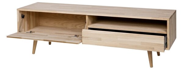 Tavolo TV in legno di quercia con Tygo - WOOOD