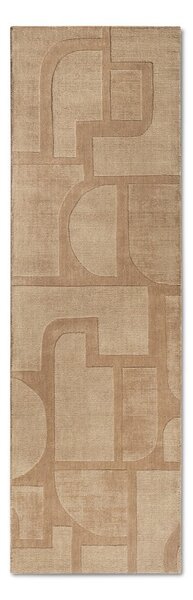 Passatoia beige in lana tessuta a mano 80x250 cm Alexis - Villeroy&Boch