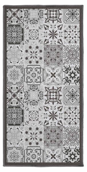 Passatoia grigia lavabile 50x120 cm Persane – douceur d'intérieur