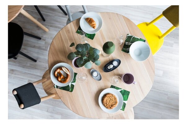 Tavolo da pranzo in legno massiccio naturale , ⌀ 90 cm Naïve - EMKO