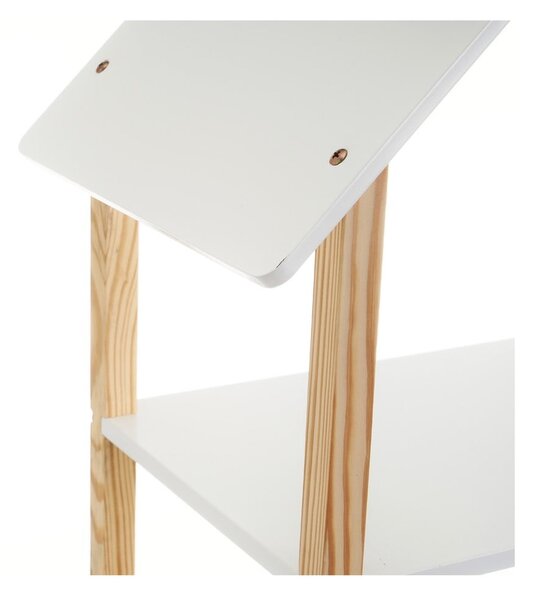 Libreria per bambini bianca 79x131 cm - Casa Selección