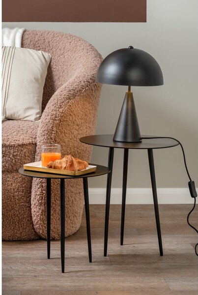 Lampada da tavolo nera Sublime, altezza 35 cm - Leitmotiv