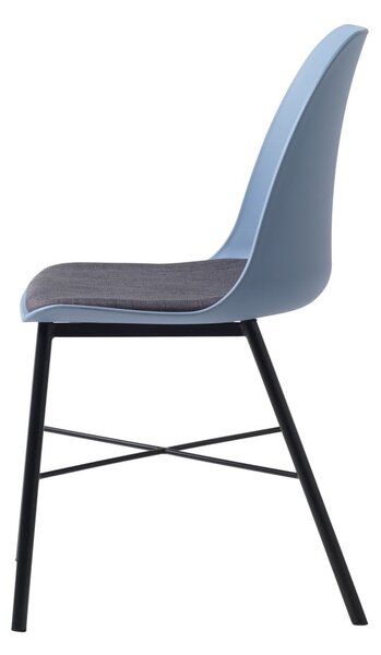 Sedia da pranzo blu Whistler - Unique Furniture