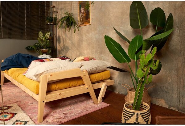 Divano letto beige 204 cm Grab - Karup Design