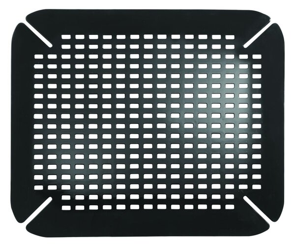 Tappeto per lavello nero , 35 x 41 cm Contour - iDesign