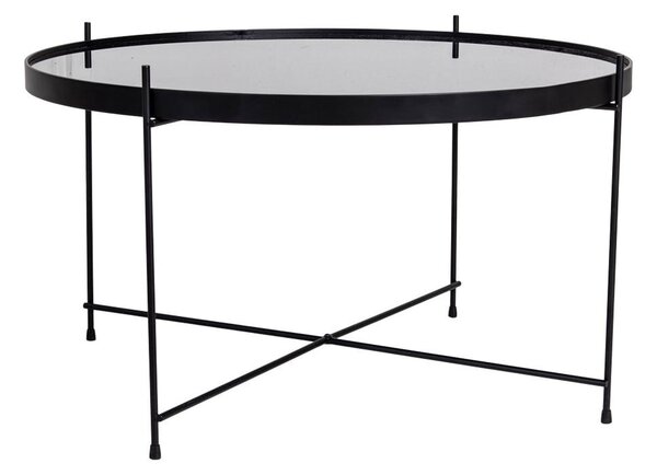Tavolino rotondo nero ø 70 cm Venezia - House Nordic