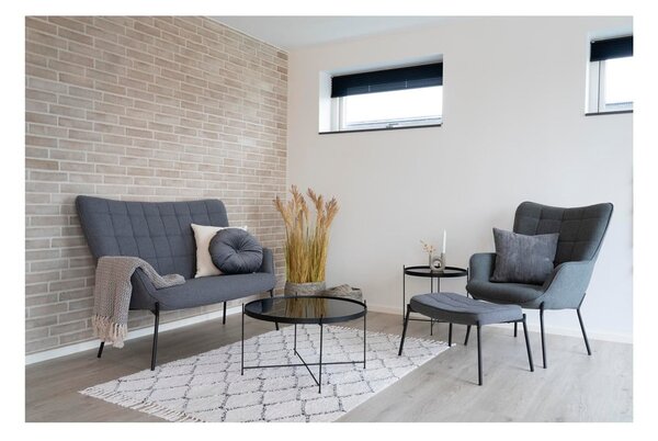 Tavolino rotondo nero ø 70 cm Venezia - House Nordic