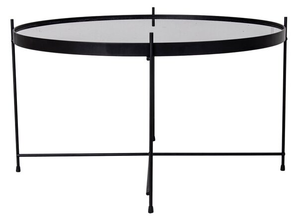 Tavolino rotondo nero ø 70 cm Venezia - House Nordic