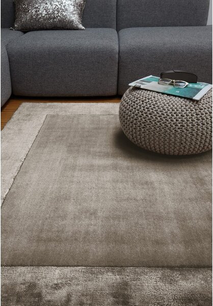 Tappeto marrone tessuto a mano con lana 200x290 cm Ascot - Asiatic Carpets