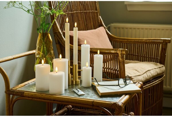 Decorazioni luminose bianche in set da 3 pezzi su USB Smilla - Sirius