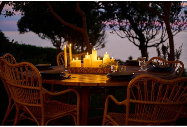 Decorazioni luminose bianche in set da 3 pezzi su USB Smilla - Sirius