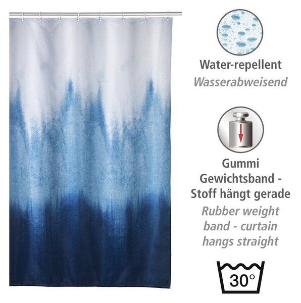 Tenda da doccia 180x200 cm Alara - Wenko