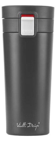 Termos da viaggio nero, 400 ml Fuori - Vialli Design