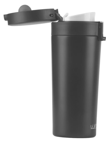 Termos da viaggio nero, 400 ml Fuori - Vialli Design