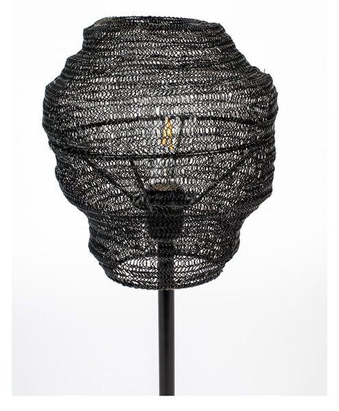 Lampada da tavolo nera Lena - White Label