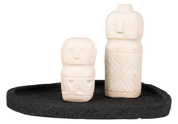 Vassoio decorativo 27x26 cm Cement - House Nordic