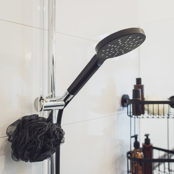 Tubo doccia nero opaco, lunghezza 175 cm - Wenko