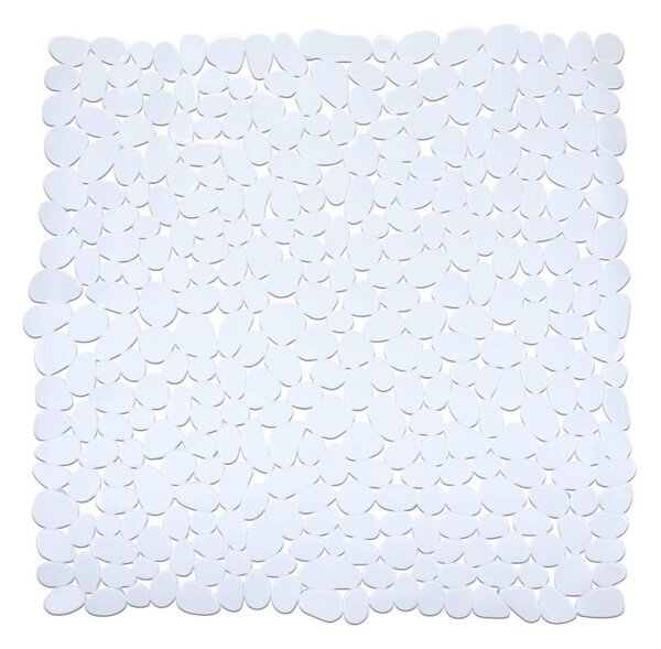Tappeto da bagno antiscivolo bianco, 54 x 54 cm Paradise - Wenko