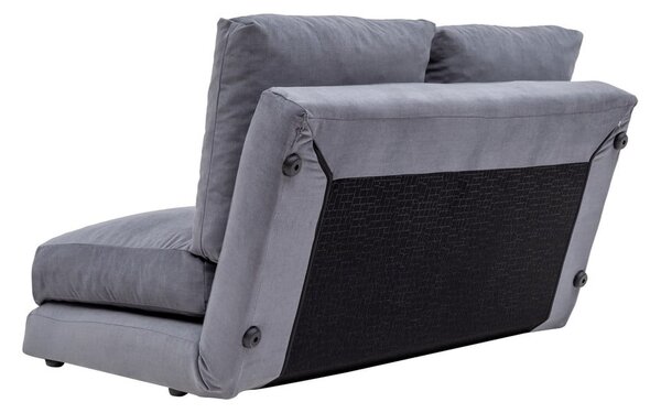 Divano letto grigio 120 cm Taida - Balcab Home