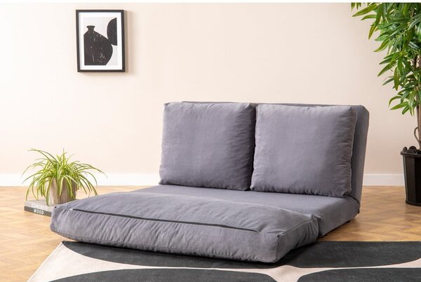 Divano letto grigio 120 cm Taida - Balcab Home