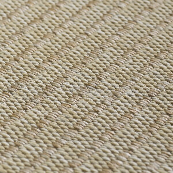 Tappeto tondo beige per esterni ø 120 cm Giza - Ayyildiz Carpets