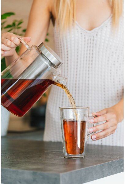 Teiera in vetro , 1,5 l - Vialli Design