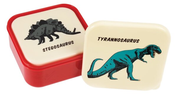 Set di 3 scatole per snack Prehistoric Land - Rex London