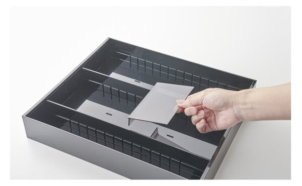 Credenza in plastica nera per cassetto 47,5 x 35 cm - YAMAZAKI