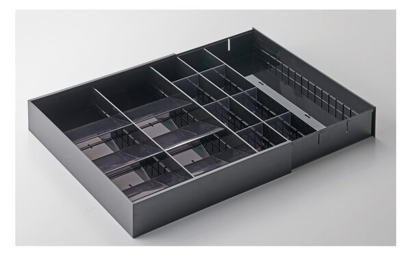 Credenza in plastica nera per cassetto 47,5 x 35 cm - YAMAZAKI
