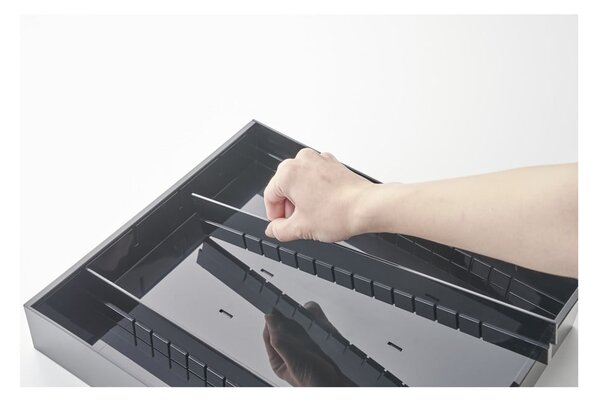 Credenza in plastica nera per cassetto 47,5 x 35 cm - YAMAZAKI