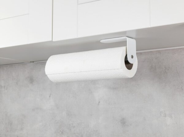Supporto a parete bianco per asciugamani da cucina Nio - Wenko