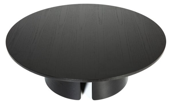 Tavolino nero , ø 110 cm Cep - Teulat