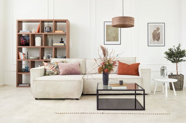 Libreria marrone effetto noce 150x198 cm Berlin - TemaHome