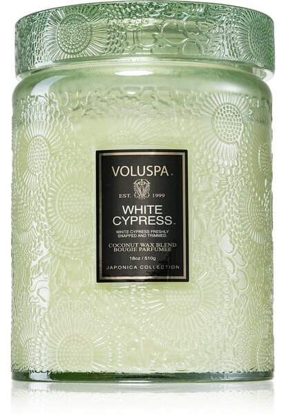 VOLUSPA Japonica Holiday White Cypress candela profumata 510 g