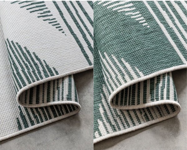 Tappeto per esterni verde crema 120x170 cm Gemini - Elle Decoration