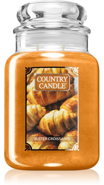 Country Candle Butter Croissants candela profumata 680 g