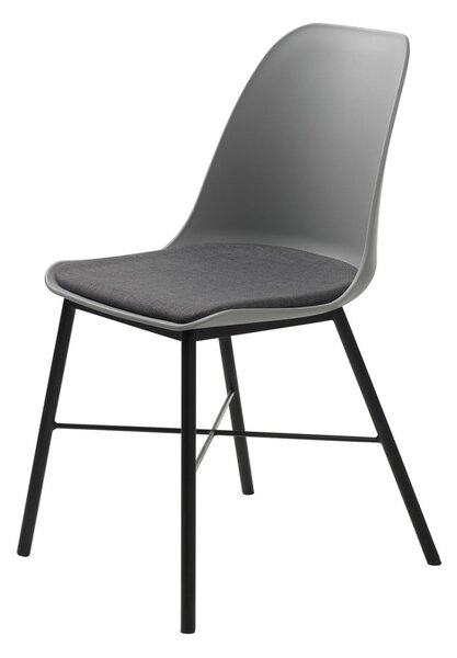 Sedia da pranzo grigia Whistler - Unique Furniture