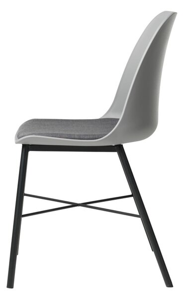 Sedia da pranzo grigia Whistler - Unique Furniture
