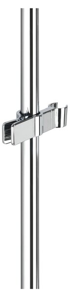 Supporto per soffione doccia in acciaio inox in argento lucido - Wenko